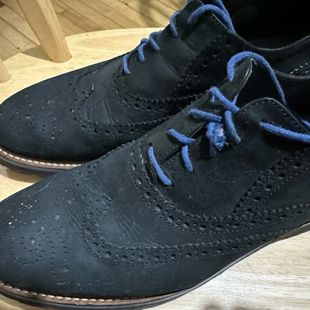 Bruno Magli sz 10, men’s lace up. Lighter than air and super comfortable! Cool - Picture 2 of 7